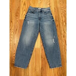 Evereve High Rise Loose Fit Jeans